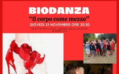 Biodanza sul tema “corpo, come mezzo”