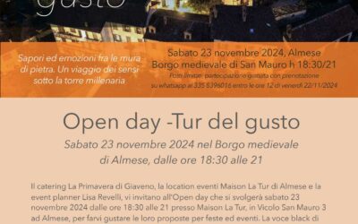 OPEN DAY “TUR DEL GUSTO”